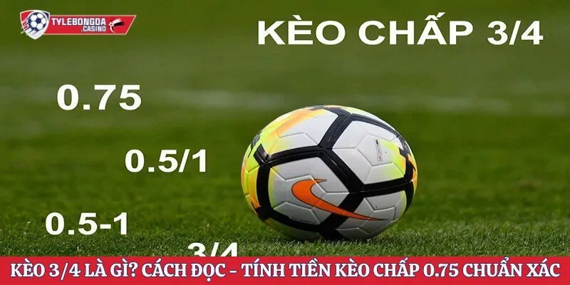 kèo 3/4 là gì