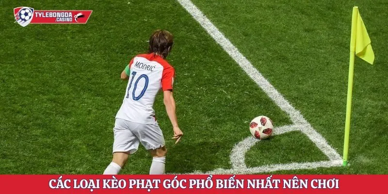 Các loại kèo phạt góc phổ biến nhất nên chơi