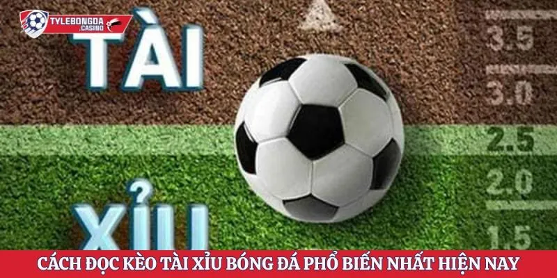 Cách đọc kèo tài xỉu bóng đá phổ biến nhất hiện nay